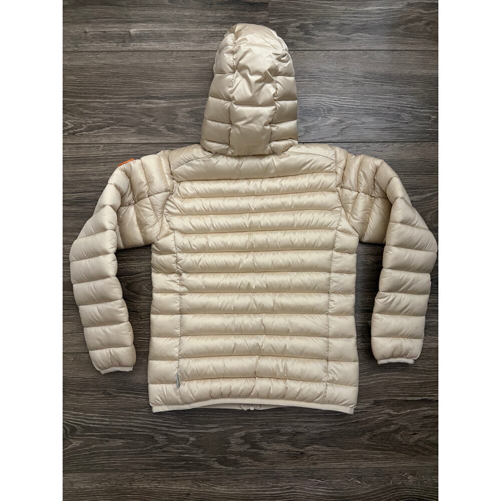 Save The Duck Girls Iris Puffer Jacket Beige size 8 - Picture 2 of 10
